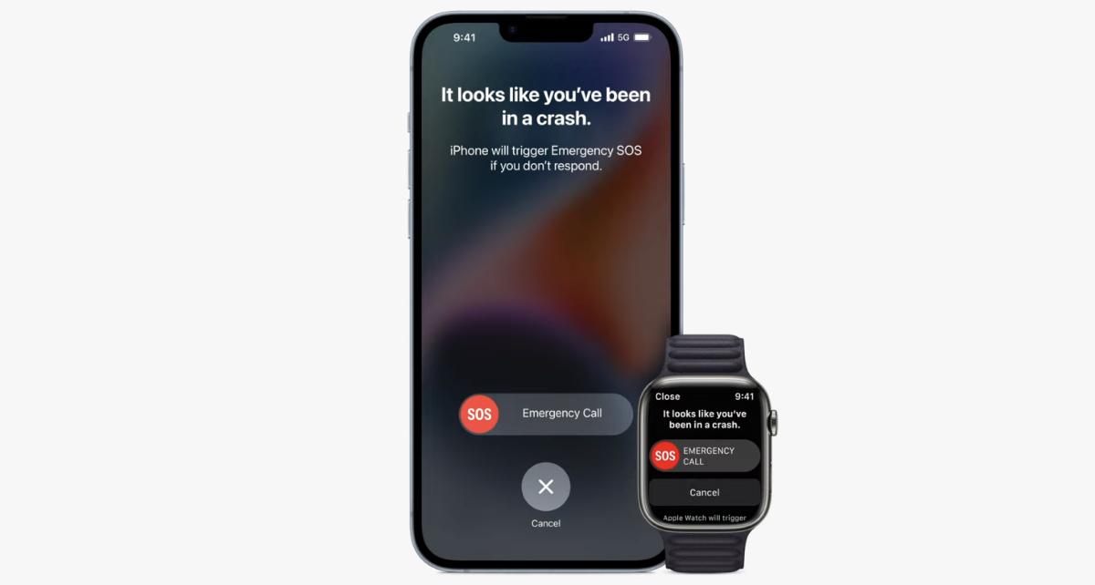 iPhone + Apple Watch の衝突検知